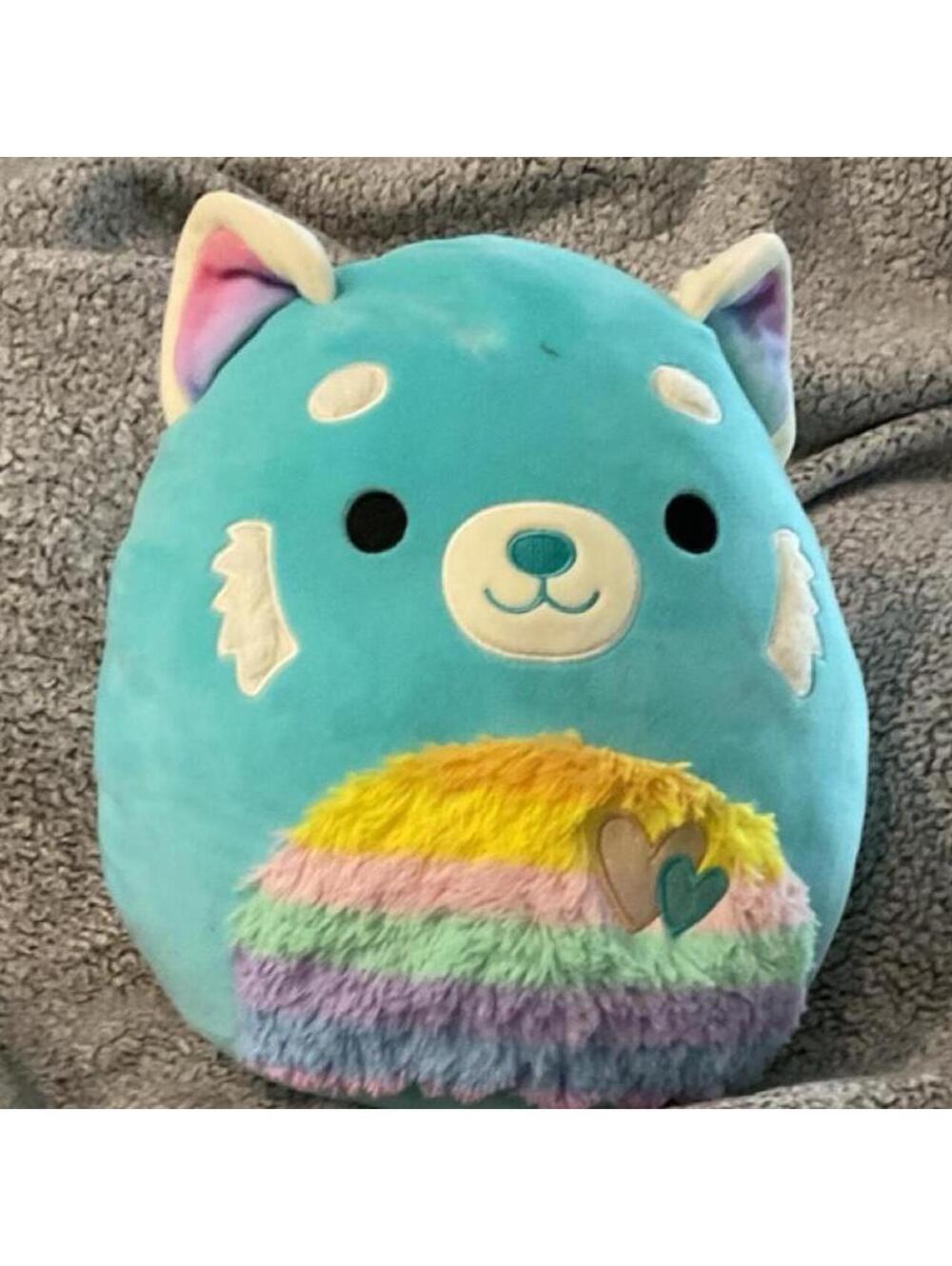 Squishmallows  Multi and Blue Stuffed-animal